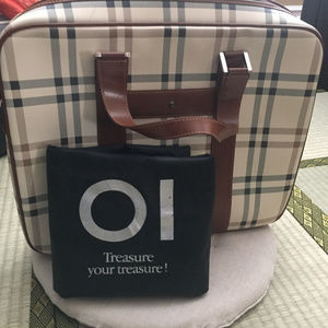 OI Designer Ladies Laptop Bag Beige